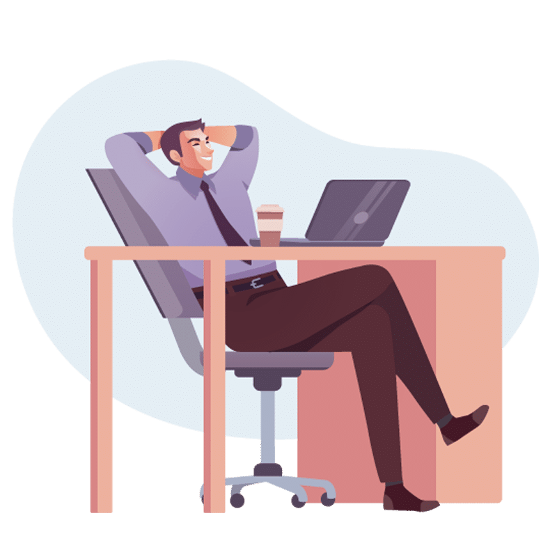 man-relaxed